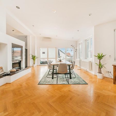 Penthouse Apartment - Sauna - Terrasse - Kamin - Ac Vienna Exterior photo