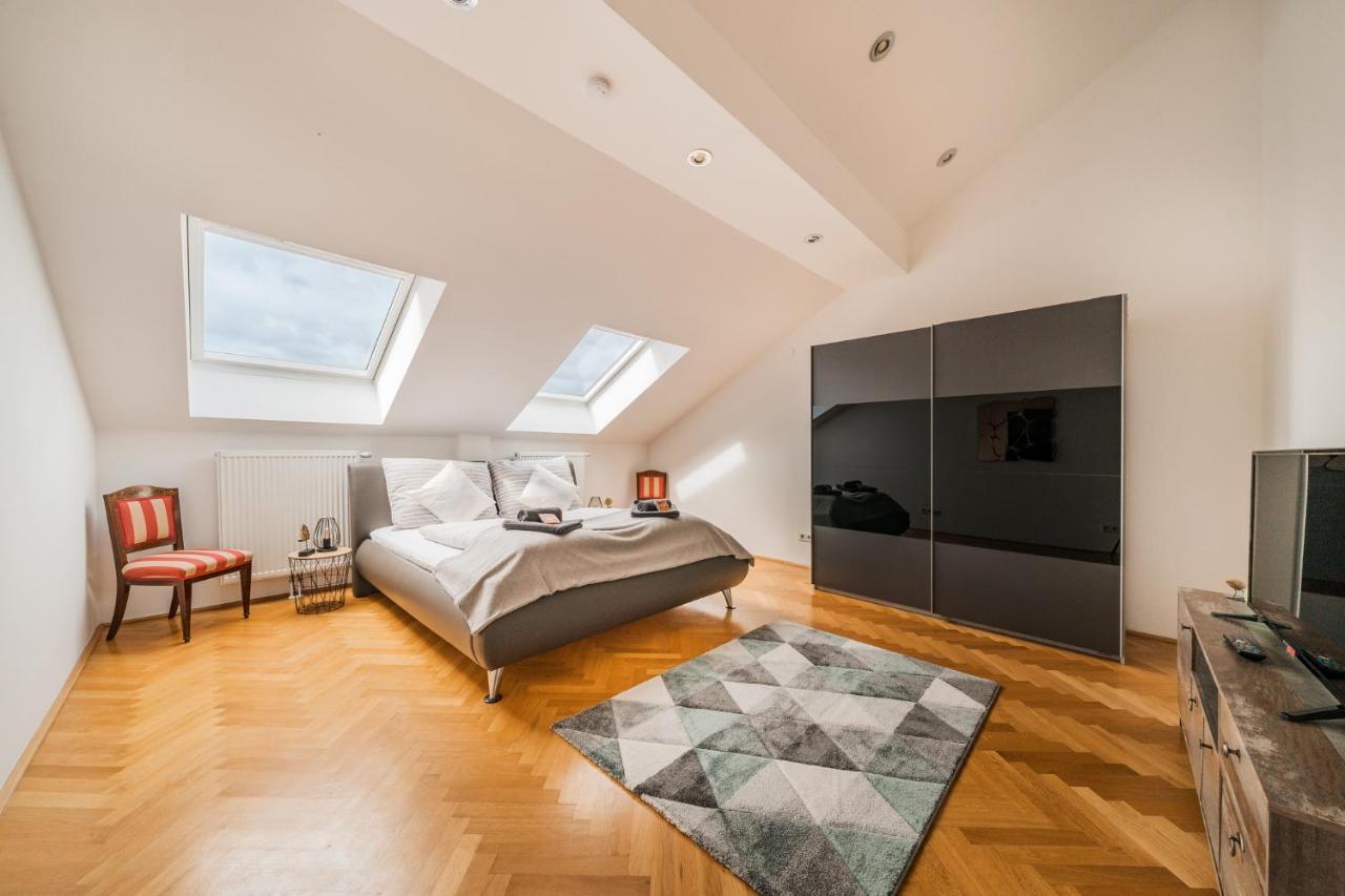 Penthouse Apartment - Sauna - Terrasse - Kamin - Ac Vienna Exterior photo